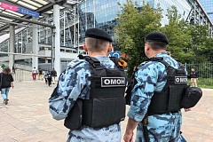 Росгвардия обеспечила безопасность Кубка России в Москве